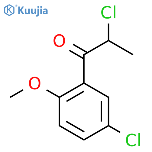 2,5'-Dichloro-2'-methoxypropiophenone structure