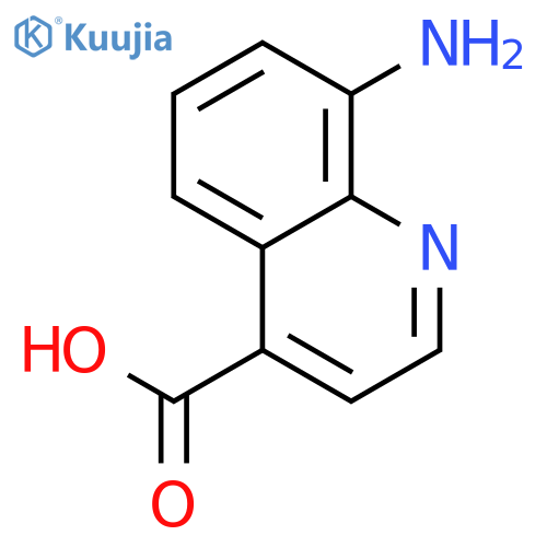 8-aminoquinoline-4-carboxylic acid structure