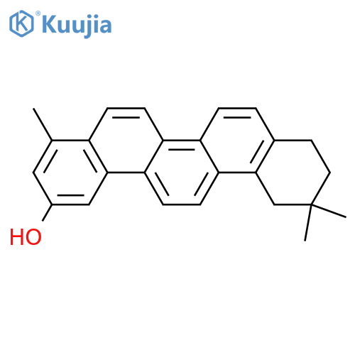 24,25,26,27,28-Pentanor-1,3,5(10),6,8,11,13,15,17-oleananonaen-2-ol structure