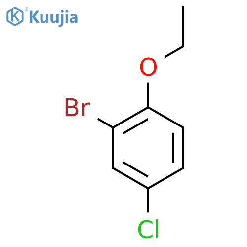 1-Bromo-5-chloro-2-ethoxybenzene structure