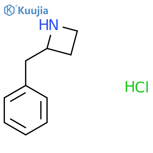2-Benzylazetidine hydrochloride structure