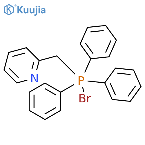 2-[(Bromotriphenylphosphoranyl)methyl]pyridine structure