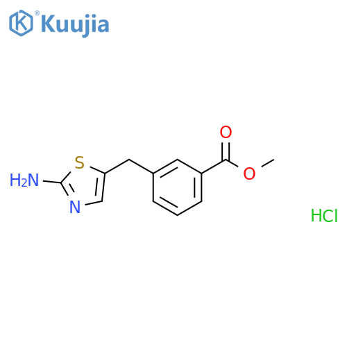 Methyl 3-(2-Amino-1,3-thiazol-5-yl)methylbenzoate Hydrochloride structure