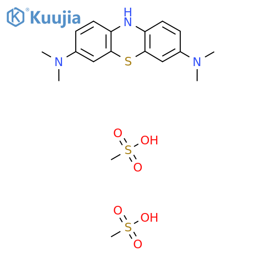Leucomethylene blue mesylate structure