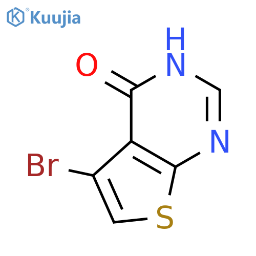 5-Bromo-3H-thieno2,3-dpyrimidin-4-one structure