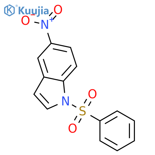 1-Phensulfonyl-5-nitro-1H-indole structure