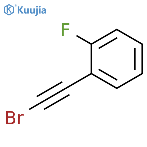 1-(2-Bromoethynyl)-2-fluorobenzene structure