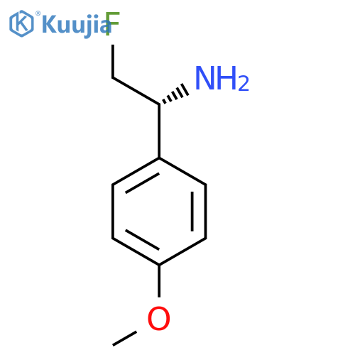 (1R)-2-fluoro-1-(4-methoxyphenyl)ethan-1-amine structure