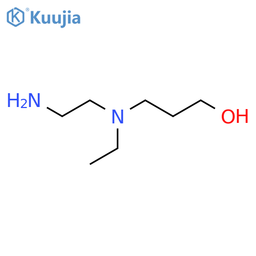 3-(2-aminoethyl)(ethyl)aminopropan-1-ol structure