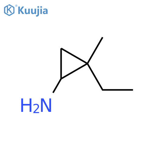 2-Ethyl-2-methylcyclopropan-1-amine structure