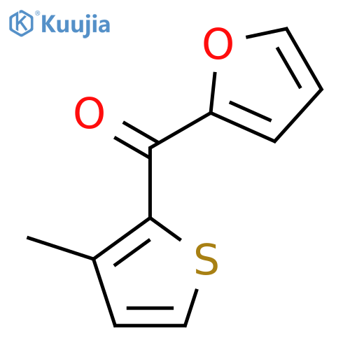 furan-2-yl-(3-methylthiophen-2-yl)methanone structure