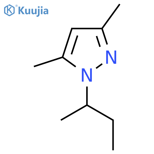 1-(Butan-2-yl)-3,5-dimethyl-1h-pyrazole structure