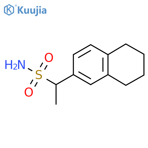 2-Naphthalenemethanesulfonamide, 5,6,7,8-tetrahydro-α-methyl- structure