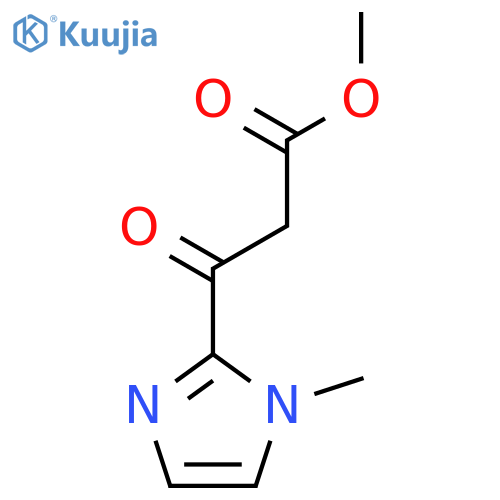 Methyl 3-(1-Methyl-2-imidazolyl)-3-oxopropionate structure