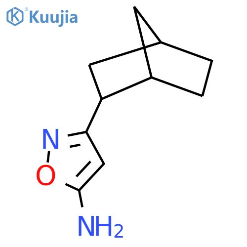 3-{bicyclo2.2.1heptan-2-yl}-1,2-oxazol-5-amine, Mixture of diastereomers structure