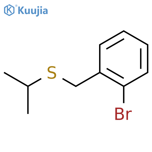2-(S-Isopropylthiomethyl)-1-bromobenzene structure