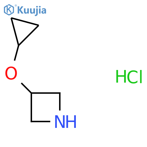 3-Cyclopropoxyazetidine hydrochloride structure