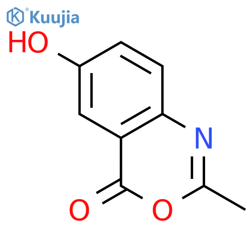 6-Hydroxy-2-methyl-4H-benzoD1,3oxazin-4-one structure