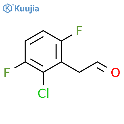 2-(2-CHLORO-3,6-DIFLUOROPHENYL)ACETALDEHYDE structure
