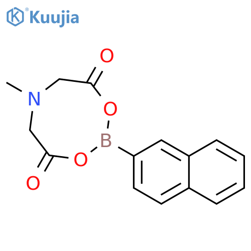 6-Methyl-2-(naphthalen-2-yl)-1,3,6,2-dioxazaborocane-4,8-dione structure