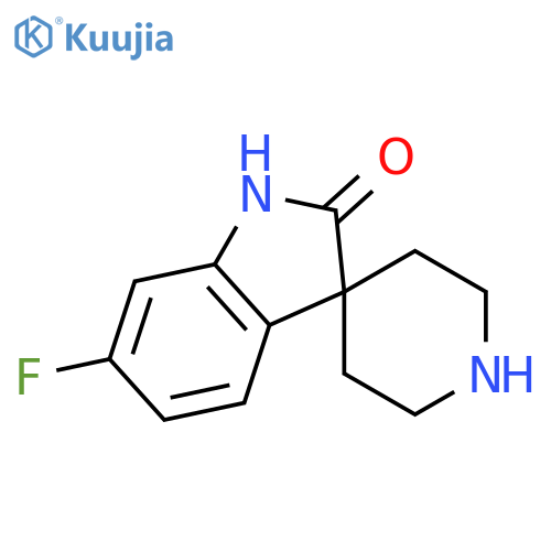 6-Fluorospiro[indoline-3,4'-piperidin]-2-one structure