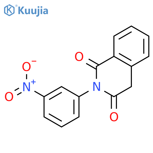 1,3(2H,4H)-Isoquinolinedione, 2-(3-nitrophenyl)- structure