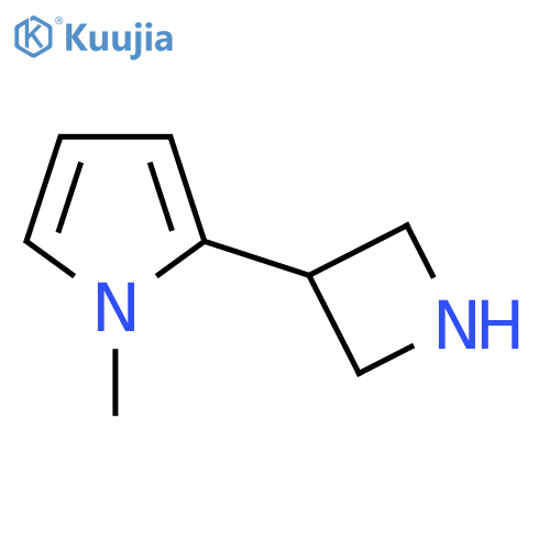 2-(azetidin-3-yl)-1-methyl-1H-pyrrole structure
