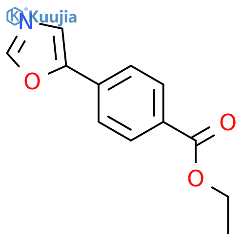 Ethyl 4-(5-Oxazolyl)Benzoate structure