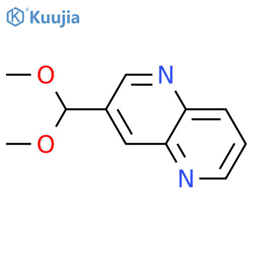 3-(Dimethoxymethyl)-1,5-naphthyridine structure