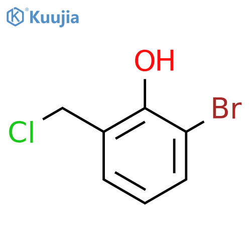 2-Bromo-6-(chloromethyl)phenol structure