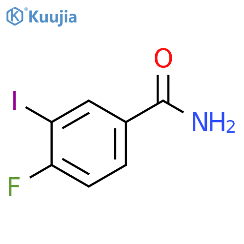 4-Fluoro-3-iodobenzamide structure