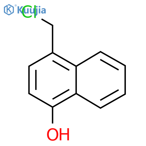 1-(Chloromethyl)-4-hydroxynaphthalene structure