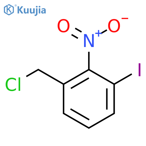 3-Iodo-2-nitrobenzyl chloride structure