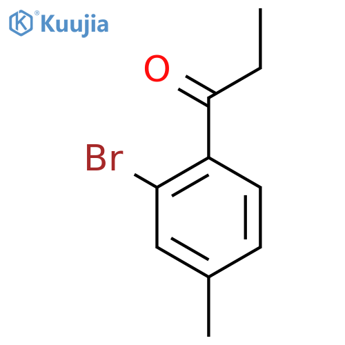 2'-Bromo-4'-methylpropiophenone structure
