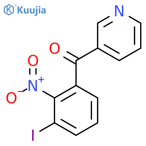 3-(3-Iodo-2-nitrobenzoyl)pyridine structure