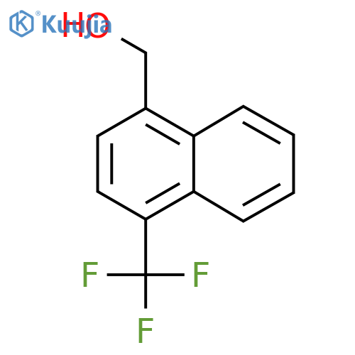 1-(Trifluoromethyl)naphthalene-4-methanol structure