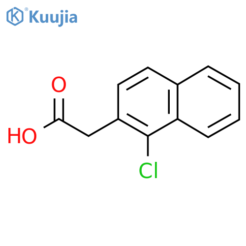 1-Chloronaphthalene-2-acetic acid structure