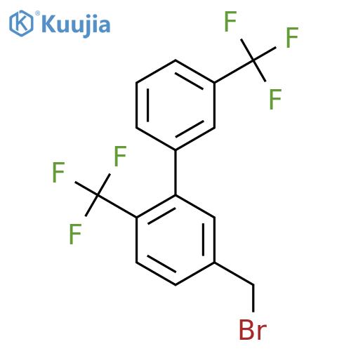 2,3'-Bis(trifluoromethyl)-5-bromomethylbiphenyl structure
