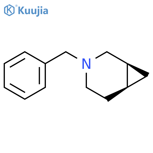 (1S,6S)-3-Benzyl-3-azabicyclo[4.1.0]heptane structure