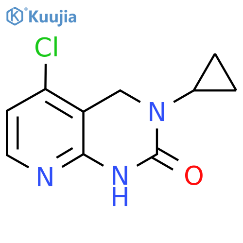5-chloro-3-cyclopropyl-1H,2H,3H,4H-pyrido2,3-dpyrimidin-2-one structure