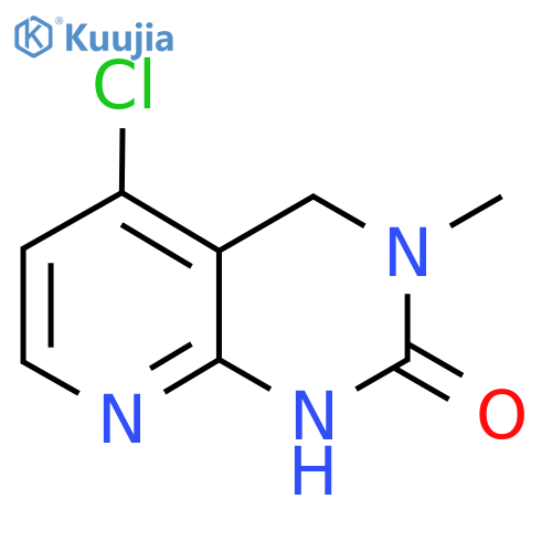 5-Chloro-3,4-dihydro-3-methyl-pyrido2,3-dpyrimidin-2(1H)-one structure