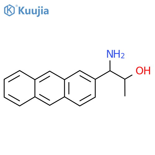 1-AMINO-1-(2-ANTHRYL)PROPAN-2-OL structure
