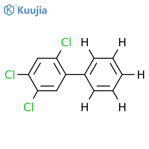 2,4,5-Trichlorobiphenyl-2',3',4',5',6'-d5 structure