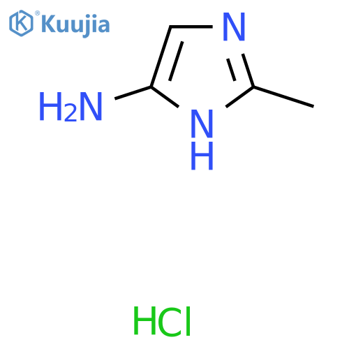 2-Methyl-1H-imidazol-5-amine hydrochloride structure