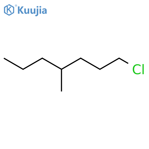1-Chloro-4-methylheptane structure