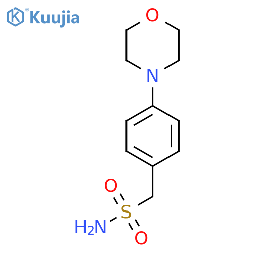 4-(morpholin-4-yl)phenylmethanesulfonamide structure
