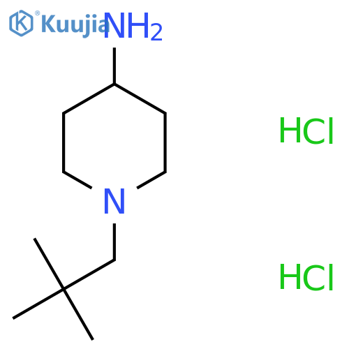 1-Neopentylpiperidin-4-amine dihydrochloride structure
