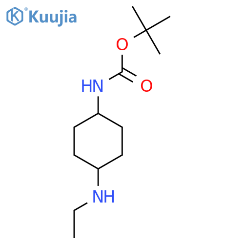 Tert-Butyl (4-(ethylamino)cyclohexyl)carbamate structure