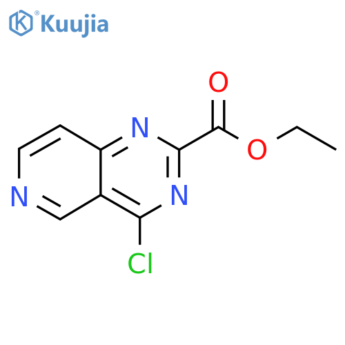 Ethyl 4-chloropyrido[4,3-d]pyrimidine-2-carboxylate structure