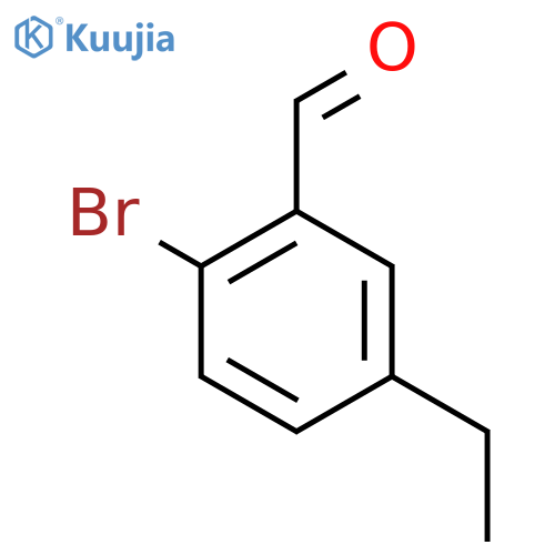 2-Bromo-5-ethylbenzaldehyde structure